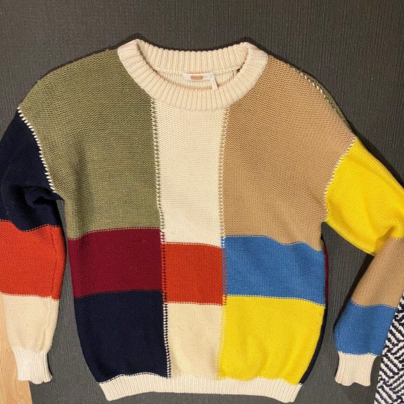 See by Chloé | Patchwork Wool Sweater | S - Picture 5 of 5